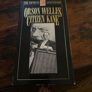 “Citizen Kane “ 50 th Anniversary edition VHS